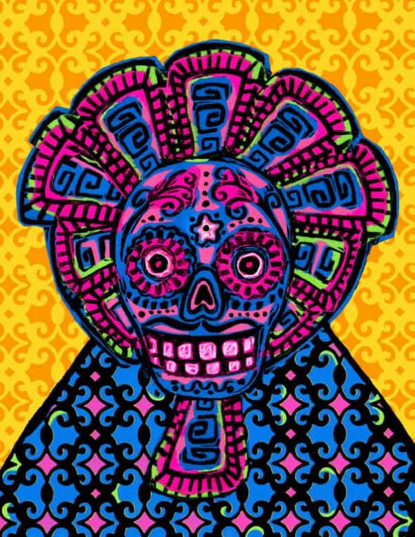 Aztec Skull Priest - Strange Uncle