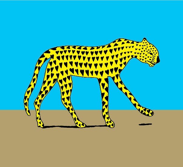 Cheetah with Hearts - Strange Uncle