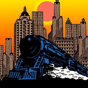 Art Deco Train - Strange Uncle